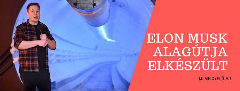 Elon Musk első alagútja elkészült és már egy Tesla Model X-el tesztelik