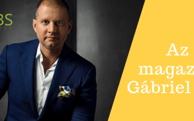 Gábriel Péter a HLBS társtulajdonosa az ELLE magazin decemberi számában