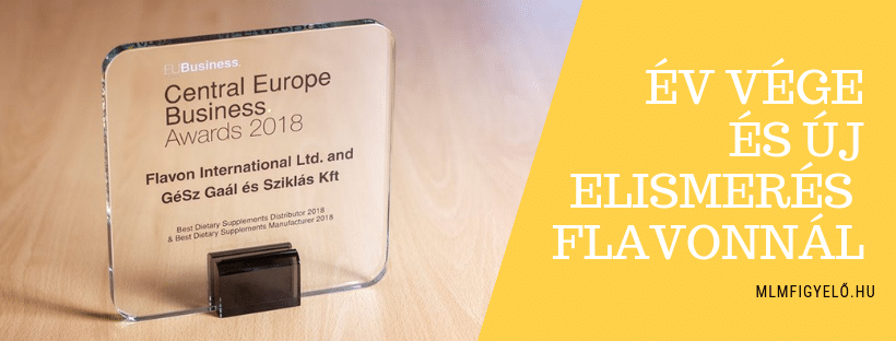 A Flavonmax újabb elismerést kapott és Balatonalmádiban tartotta meg évzáró rendezvényét