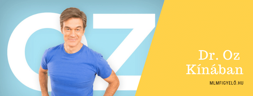 A USANA által támogatott Dr. Oz Show Kínába látogatott