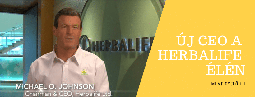 Richard Goudis távozása után újra Michael O. Johnson lett a Herbalife vezérigazgatója