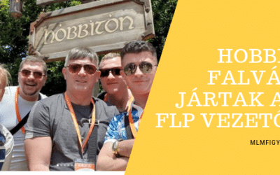 Berkics Miki, Gidófalvi Kati és Attila Hobbit falván jártak