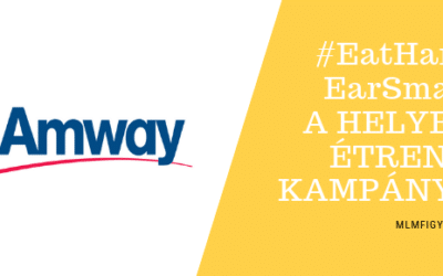Az Amway a rendszeres kiegyensúlyozott étrendre hívja fel a figyelmet az EatHardEatSmart kampányával