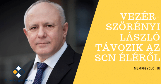 Vezér-Szörényi László összeegyezhetetlenségre hivatkozva elhagyja a Smart Crypto Note (SCN) céget