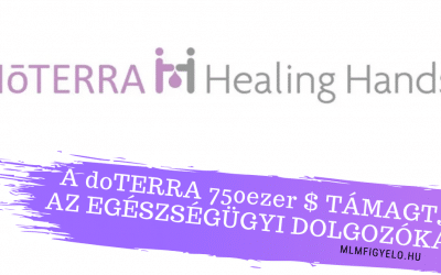 A doTERRA támogatja a COVID-19 elleni küzdelemben résztvevő egészségügyi dolgozókat