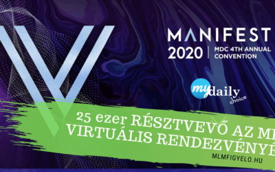 A MyDailyChoice Manifest Virtuális Rendezvényén 25 ezer ember vett részt