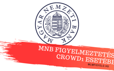 MNB figyelmeztetés a CROWD1 esetében