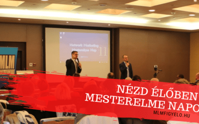 A 12. Network Marketing Mesterelme Nap a ÉLŐBEN nézhető