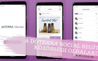 Megjelent a doTERRA Social közösségi platformokat támogató alkalmazása
