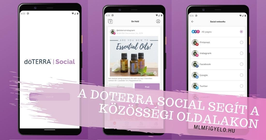 Megjelent a doTERRA Social közösségi platformokat támogató alkalmazása