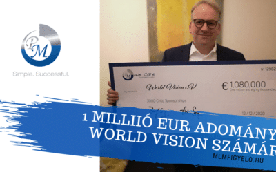 A PM-International több mint 1 millió eurót adományoz a World Vision számára