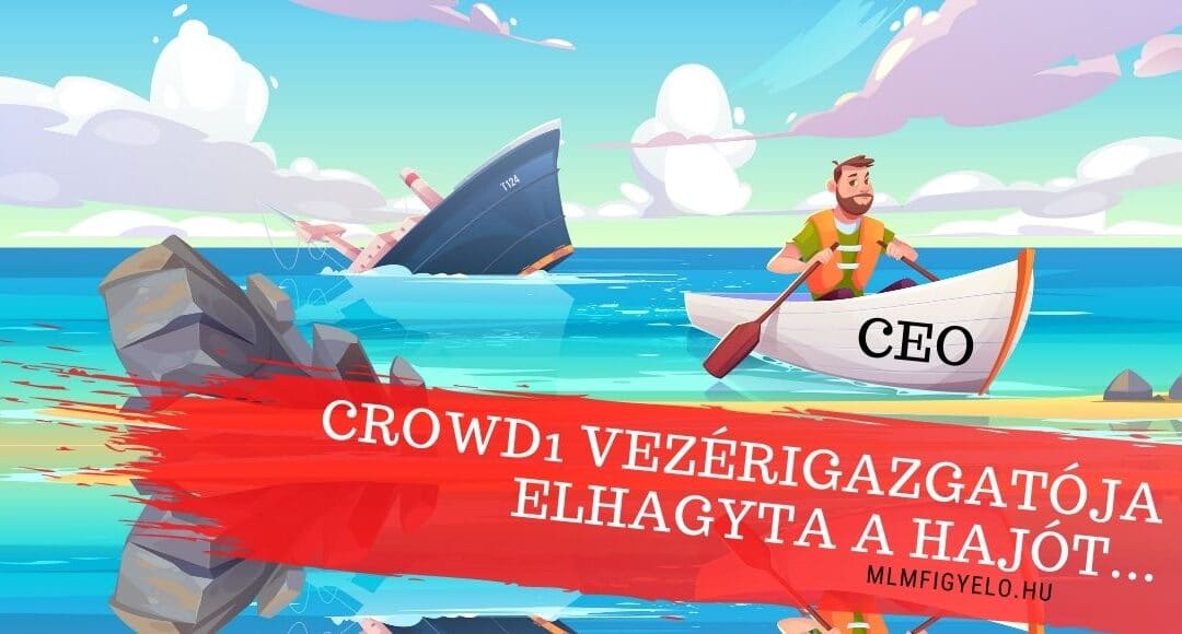A vég kezdete? Johan Stael von Holstein elhagyta a CROWD1 fedélzetét.