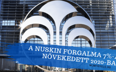 A NuSkin forgalma 7%-al növekedett 2020-ban