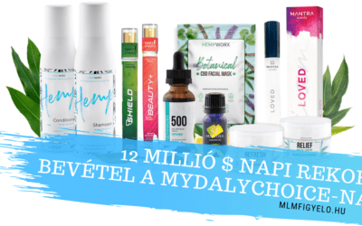 12 millió $ napi rekord bevétel a MyDalyChoice-nál