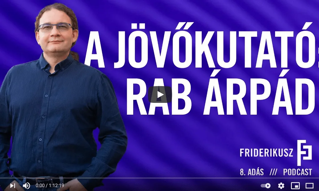 A jövőkutató Rab Árpád / Friderikusz Podcast