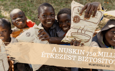 A NuSkin 750 millió étkezést biztosított a gyermekek számára