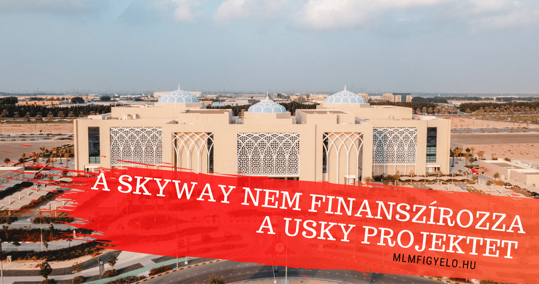 Nem a SkyWay finanszírozza a uSky projektet az Egyesült Arab Emirátusokban