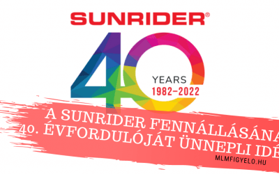 A Sunrider fennállásának 40. évfordulóját ünnepli idén