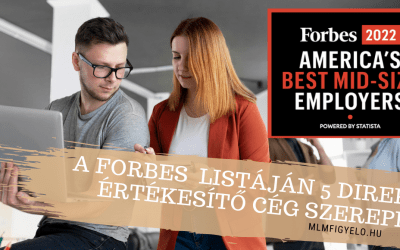 A Forbes legjobb munkaadói listáján 5 direkt értékesítő cég szerepel