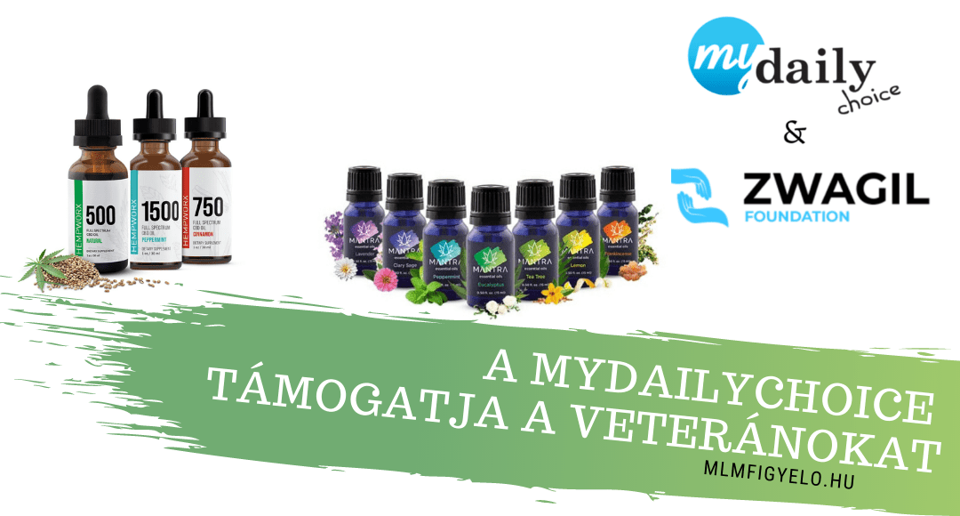 A MyDailyChoice CBD-adományokkal támogatja a veteránokat