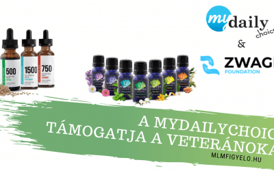 A MyDailyChoice CBD-adományokkal támogatja a veteránokat