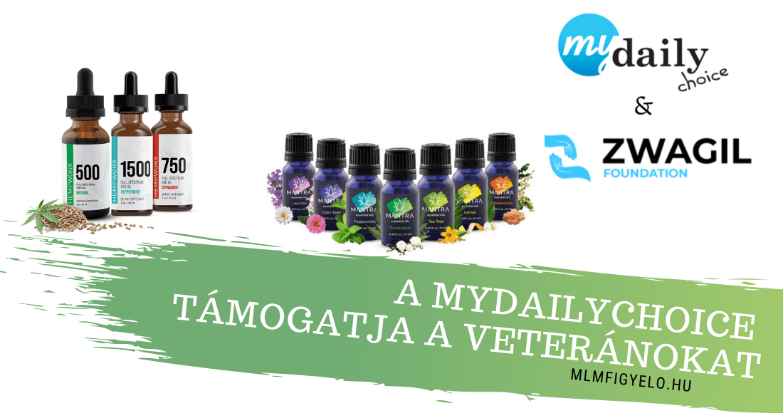 A MyDailyChoice CBD-adományokkal támogatja a veteránokat