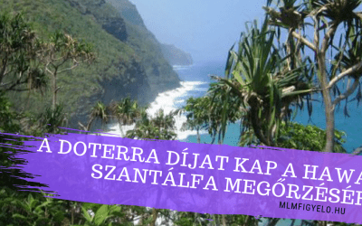 A doTERRA díjat kap a Hawaii szantálfa megőrzésére tett erőfeszítéseiért