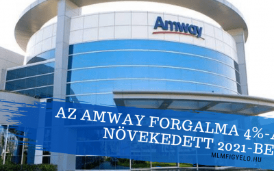 Az Amway forgalma 4%-al növekedett 2021-ben