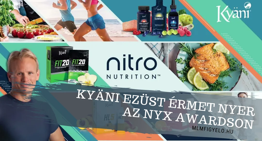 Kyäni ezüst érmet nyer az NYX Awardson