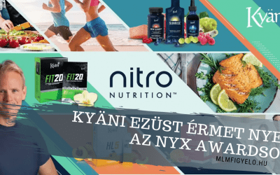 Kyäni ezüst érmet nyer az NYX Awardson