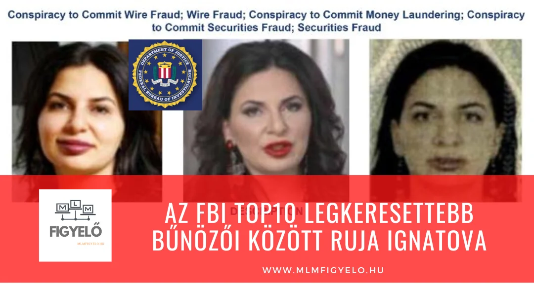 Az FBI TOP10 legkeresettebb bűnözői között Ruja Ignatova