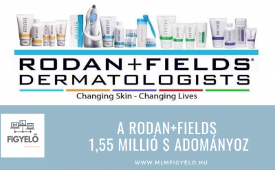 A Rodan+Fields 1,55 millió $ adományoz