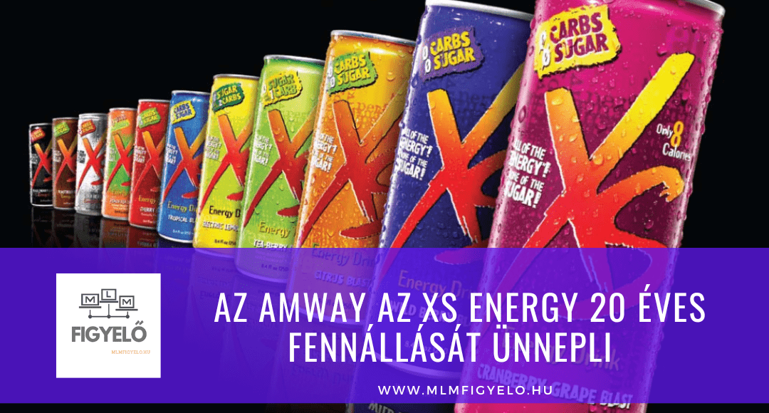 Az Amway az XS Energy 20 éves fennállását ünnepli