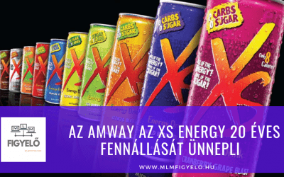 Az Amway az XS Energy 20 éves fennállását ünnepli