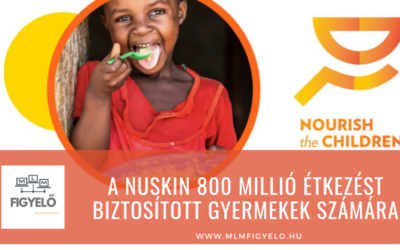 A NuSkin 800 millió étkezést biztosított gyermekek számára