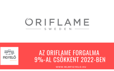 Az Oriflame forgalma 9%-al csökkent 2022-ben