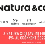 A Natura &Co Avon forgalma 4%-al csökkent 2022-ben