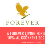 A Forever Living forgalma 10%-al csökkent 2022-ben A Forever Living forgalma 10%-al csökkent 2022-ben