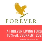 A Forever Living forgalma 10%-al csökkent 2022-ben