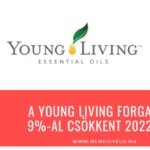 A Young Living forgalma 9%-al csökkent 2022-ben