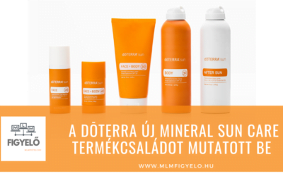 A dōTerra új Mineral Sun Care termékcsaládot mutatott be