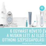 6 egymást követő évben a NuSkin lett az első számú Otthoni Szépségápolási Rendszer 6 egymást követő évben a NuSkin lett az első számú Otthoni Szépségápolási Rendszer