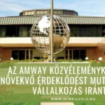 Az Amway közvéleménykutatása növekvő érdeklődést mutat a saját vállalkozás iránt