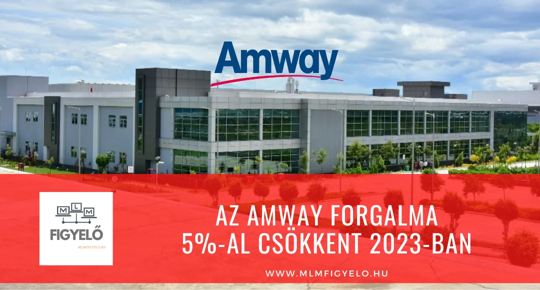 Az Amway forgalma 5%-al csökkent 2023-ban
