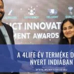 A 4Life év terméke díjat nyert Indiában