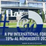 A PM International forgalma 19-al növekedett 2023-ban