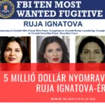 5 millió dollár nyomravezetői díj Ruja Ignatova-ért