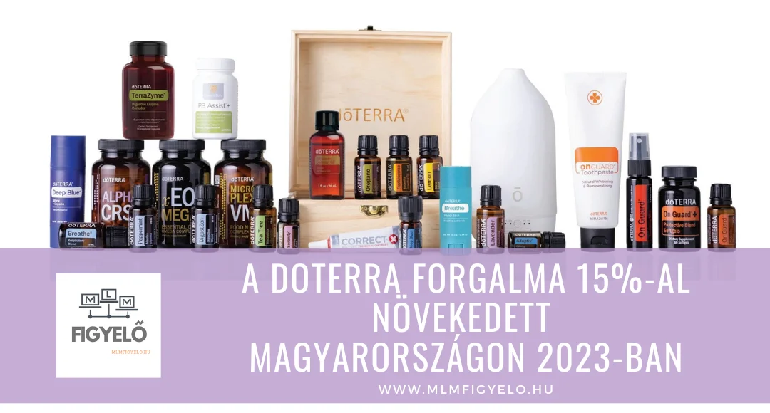 A doTERRA forgalma 15%-al növekedett Magyarországon 2023-ban