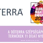 A dōTERRA szépségápolási termékek 11 díjat nyernek