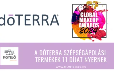 A dōTERRA szépségápolási termékek 11 díjat nyertek